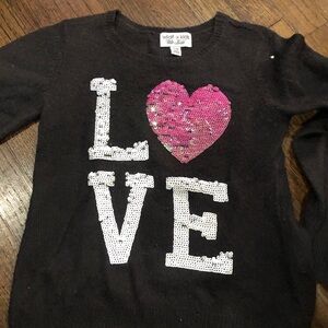 WildFox white label love sweater 💕💕7/8